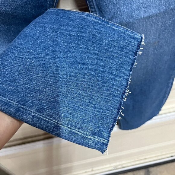 Boyish TheTOMMY Stretch Jeans Sz 27 Highrise Straight in BIG BLUE - Picture 4 of 10